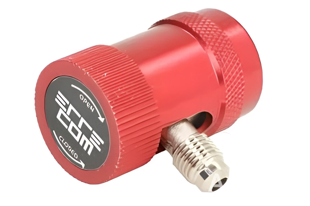  Quick Coupler R134a HP Red ولف شحن غاز 134 احمر حار 
