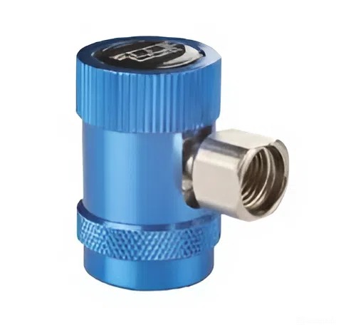  Quick Coupler R134a LP Blue ولف شحن غاز 134 ازرق بارد