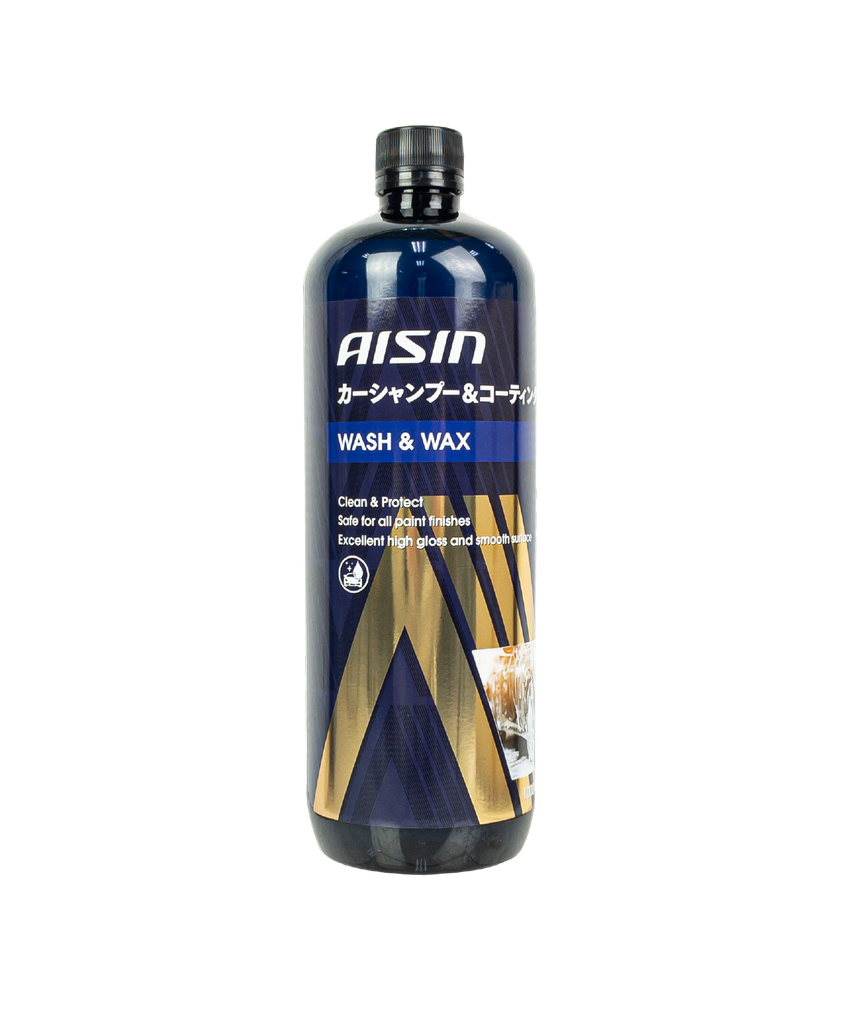 AISIN Wash & Wax 1000MLx12PCS - شامبو غسيل و واكس 1000مل ايسن 