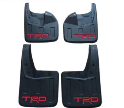 واقية طين ريفو 16 4W مع كتابة احمر TRD  سيت 4 قطع 