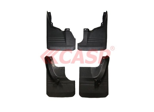 (12-MF388)(4PCS/SET) W/O FLARE / واقية طين عكرب تك باب عدد 4 قطعة بدون هلال جاملغ / Aftermarket / CASP / China