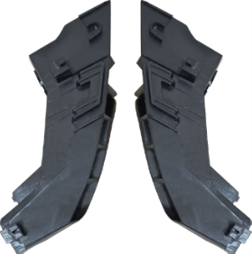 TY-19CRL-025-L / ماسكة بك لايت كورلا 20 - خليجي صيني ايسر / Aftermarket / DAISEN-HY / China