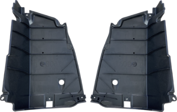 TY-21HLD-020-R / كفر درع بلاستك اسفل الدعامية خلفية هايلندر 21 - ايمن  / Aftermarket / DAISEN-HY / China