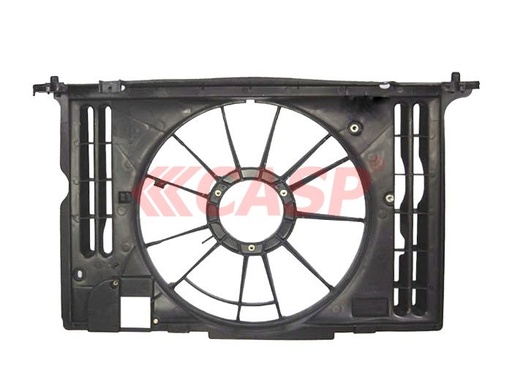 (17-FS312X)(16711-0D321) / حاضنة مروحة راديتر كورلا 08 - 18 خليجي 1.8 فارغة / Aftermarket / CASP / China