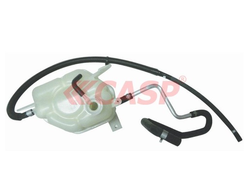 (21-CT153) W/PIPE / دبة فضلة راديتر بيكب نافارا 08 - 14 مع صوندة / Aftermarket / CASP / China