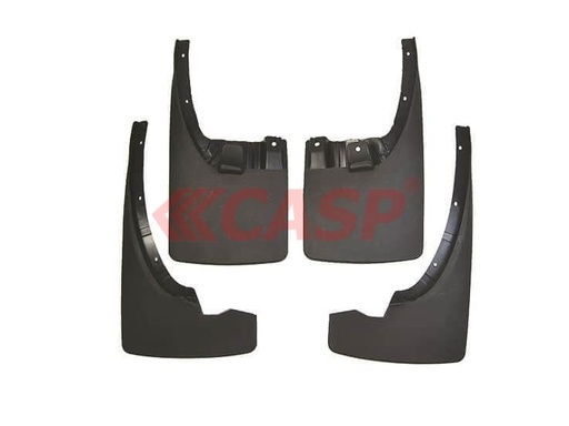 (21-MF499)(4PCS/SET) / واقية طين بيكب نافارا 08 - 14 اسود سيت4 قطع / Aftermarket / CASP / China