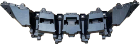 TY-22LF-015-L / تريشة باب جانبية خلفية هايلندر 22 -  رصاصي + اسود ايسر / Aftermarket / DAISEN-HY / China