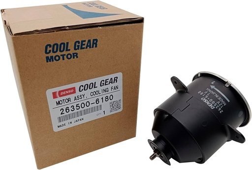 263500-6180 / ماطور مروحة تبريد كامري 04 - 07 - 12 2AZ FAN MOTOR CAMRY 03-06  / OEM-بلادي / Denso / JAPAN