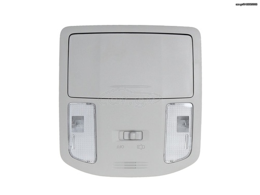 (11-7028-G)(63650-0K120-B0) / كفر + دكمة ضوء داخلي وسط التنتة فورجنر ريفو 16 - رصاصي  / Aftermarket / CASP / China