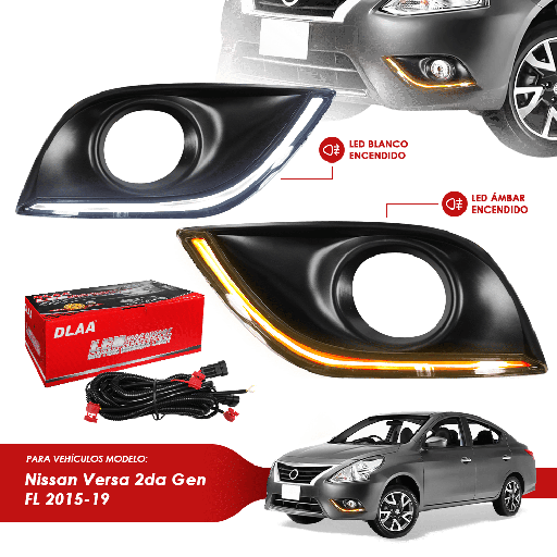 NS851-L2LED-1 / كفر بروجكتر مع ليد سني هندي 14 - 20 / Aftermarket / DLAA / China