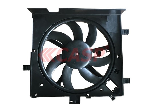 (26-FA267) W/O SENSOR (2PINS) / حاضنة مروحة راديتر سني هندي 12 - 19 كاملة  / Aftermarket / CASP / China