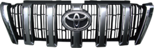 TY-14PRD-005 / شباك برادو 14 - 17 رصاصي وكروم / Aftermarket / DAISEN-HY / China