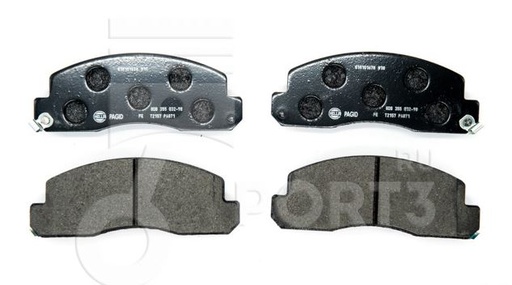 A1N060 / دسك امامي كوستر اسود -04465-YZZE6 / OEM-بلادي / ADVICS / JAPAN