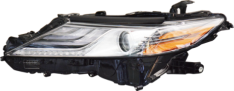 TY-18CMU-001-L / لايت كامري 18 - 20 امريكي XLE داخل صفحة اسود 3 خطوط ليد ايسر / Aftermarket / DAISEN-HY / TAIWAN