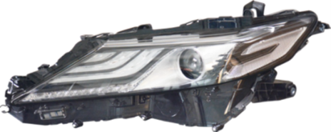 TY-22CMM-001-L / لايت كامري 22 - خليجي داخل اسود SE عدسة + 3 خطوط ليد بمحولة خارجية  ايسر / Aftermarket / DAISEN-HY / China