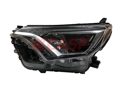 (1F-4880-T-A-R)81110-0R080 / لايت رف فور 16 - 18 امريكي اسود مع نيكل ايمن / Aftermarket / CASP / China