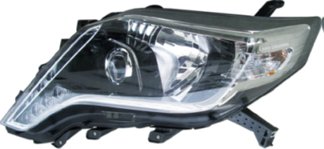 TY-14PRD-001-L / لايت برادو 14 - 17 اسود زنون هايلوجين ايسر / Aftermarket / DAISEN-HY / China