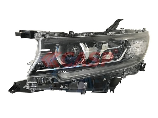 (12-4246-DQ-L) W/O MOTOR / لايت برادو 18 - 20 ليد بدون ماطور ايسر / Aftermarket / CASP / China