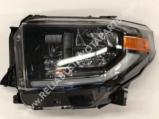 11-4853-2DETA-L 81150-0C211BLK / لايت تندرا 18 -  ليد + ماطور اسود ايسر / Aftermarket / CASP / China