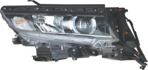 TY-18PRD-001-L / لايت برادو 18 - داخل اسود ايسر / Aftermarket / DAISEN-HY / China