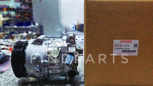 447150-7370 / كومبريسر تبريد كامري 18 - رف فور 19 - مع كلج تك حساس اصبع كلج  / OEM-بلادي / Denso / JAPAN