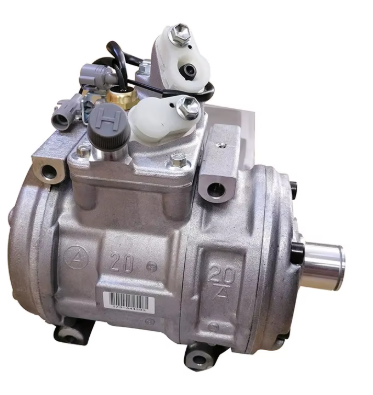 447200-6660 / كومبريسر تبريد لاند 05 1FZ بانزين 20 امامي خلفي 6 سلندر Compressor LC100 6 CYL 98-07 1FZ  / OEM-بلادي / Denso / JAPAN