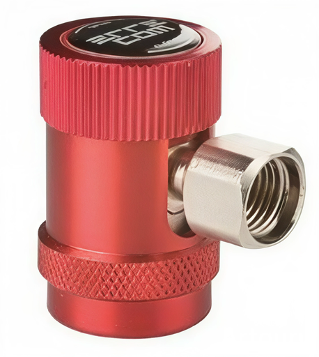 RK1463.S1 /  Quick Coupler R1234yf HP Red ولف شحن عاز 1234 احمر حار  / Aftermarket / ERRECOM / JAPAN