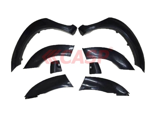 (12-FM509)  8PCS/SET / هلالية جاملغ فورجنر 09 - 11 اسود خام / Aftermarket / CASP / China