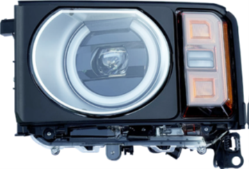 TY-24PRDU-001-R-81145-60N90 / لايت برادو 24- دائري امريكي ايمن / Aftermarket / DAISEN-HY / China