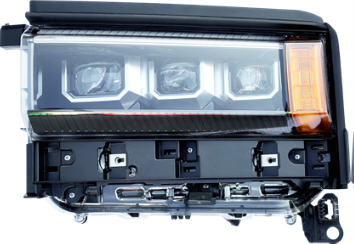 TY-24PRDU-002-R-81145-60S60 / لايت برادو 24- مستطيل 3 عدسة امريكي ايمن / Aftermarket / DAISEN-HY / China